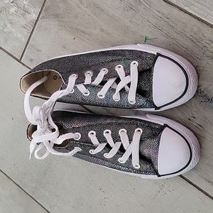 AirWalk sneakers white white with multicolor shimmer size 7